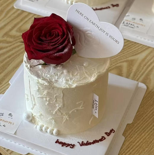 玫瑰心语4寸（水果夹心） 商品图0