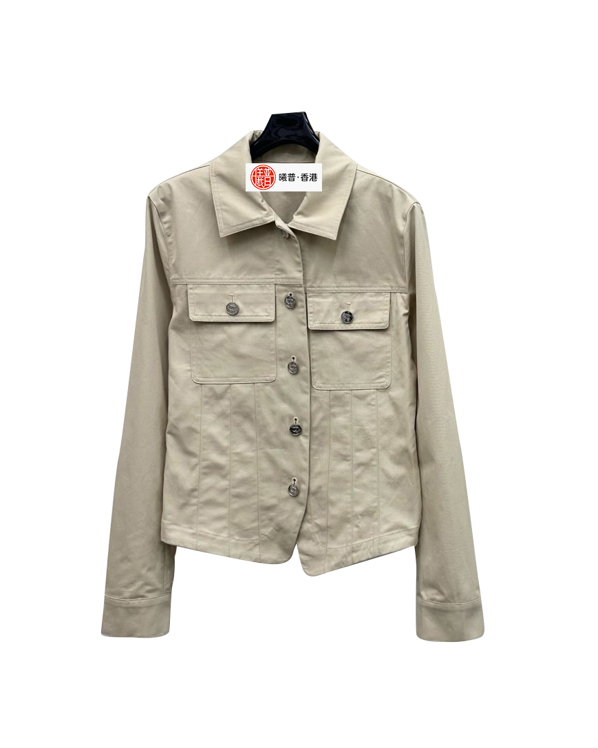 女款工装长袖衬衫外套 可配套装zh025