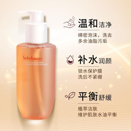 【问我领券到手价95元】韩国 雪花秀 顺行柔和洁颜泡沫 200ml 版本随机 日期到27.07-09 商品图2