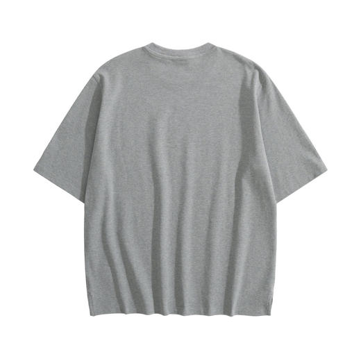 男款logo皮革棉质短袖T恤hu 商品图1