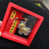 春节不打烊【平安喜乐❗顺风顺水顺财神】马年挂件黄金马上有钱钥匙扣金箔包包挂件挂饰钥匙链新年礼品。rg 商品缩略图0