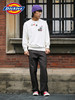 Dickies圆领休闲卫衣秋季小logo贴布绣美式宽松纯棉男女情侣装长袖 商品缩略图3