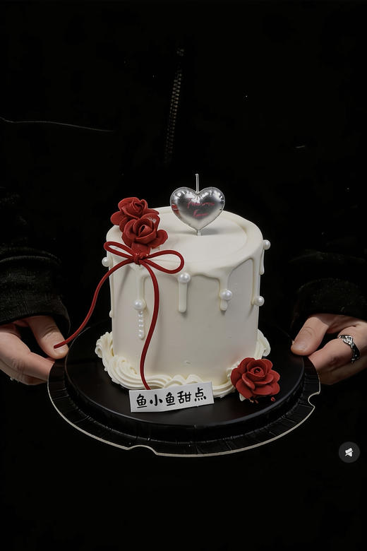 情人节蛋糕—玫瑰信笺 商品图1