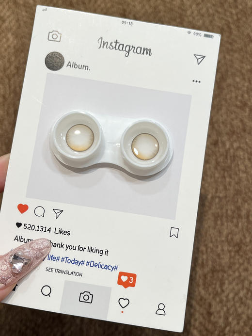 KiraFairy日抛·定轴高光系列·冰泪光/热泪光·14.5直径大着色·10片 商品图4