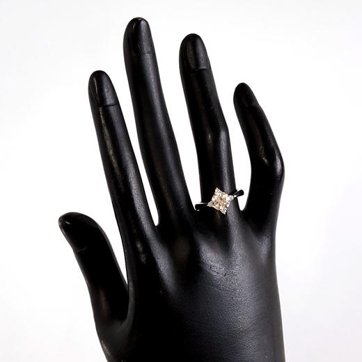 【天然正品】PT950铂金经典简约四爪款1.20克拉钻石戒指14号（戒圈可改）090226NJS26 商品图9