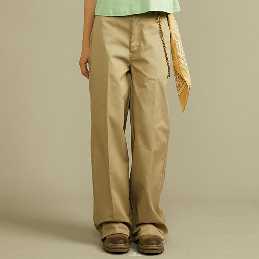 Dickies长裤 女生修身百搭休闲长裤 小LOGO直筒裤 DK012317 商品图0