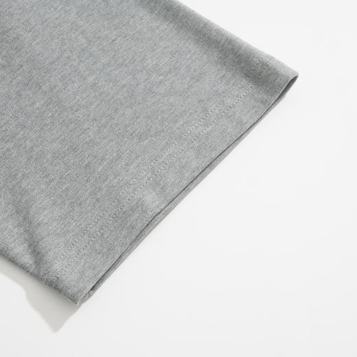 男款logo皮革棉质短袖T恤hu 商品图2