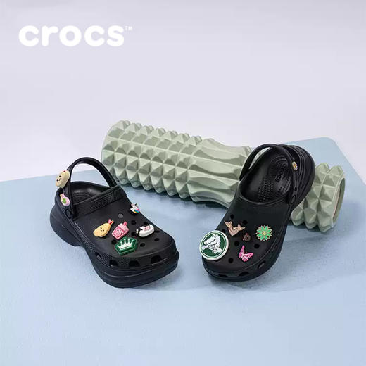 卡骆驰Crocs 檀健次同款复古小鲸鱼BAE洞洞鞋厚底老爹鞋女花园鞋 （不含智必星） 商品图2