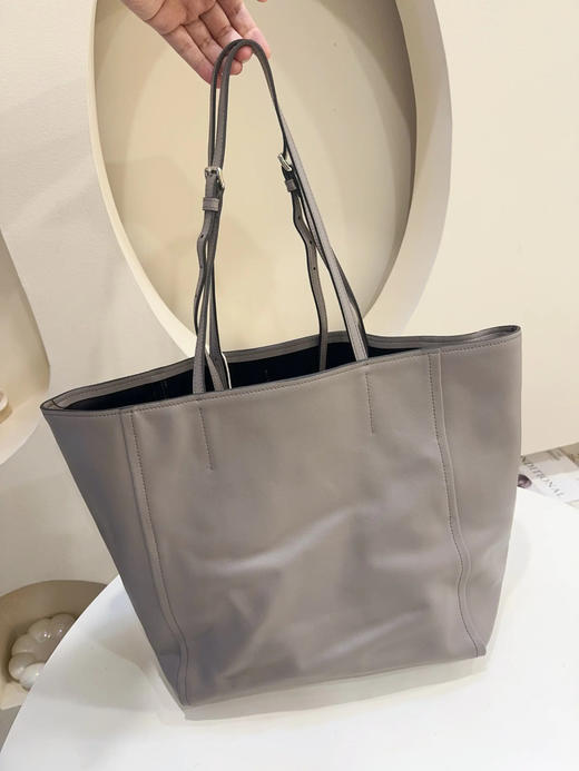 Prada 大号 灰色 牛皮 托特包 商品图1