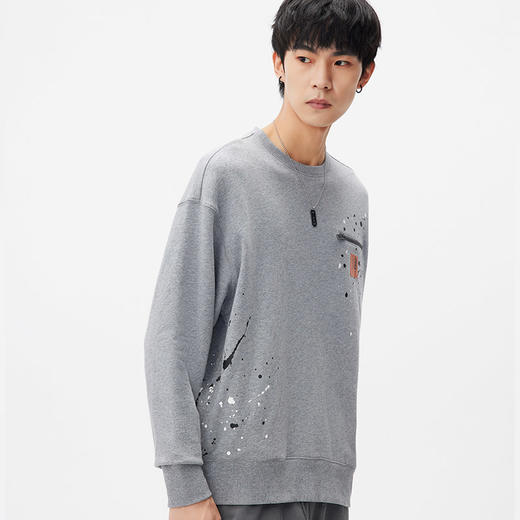 Dickies卫衣男  宽松百搭男女同款情侣休闲舒适圆领上衣11053 商品图4