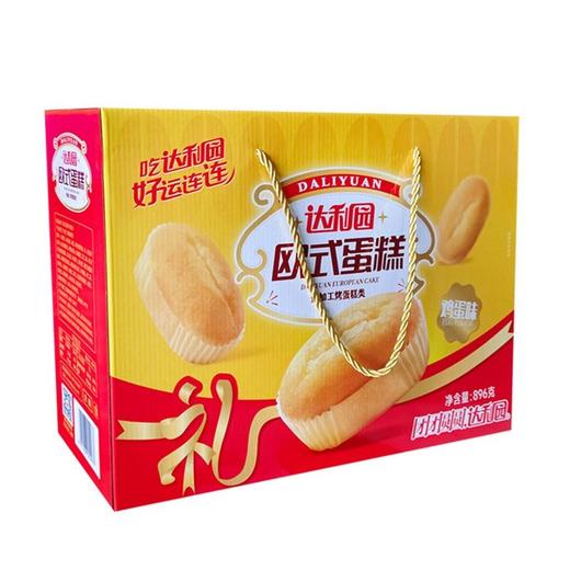 达利园 鸡蛋味欧式蛋糕 896g/盒 商品图0