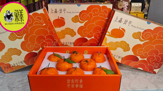 上嘉甘平大橘礼盒（8枚装）春见升级版 商品图0