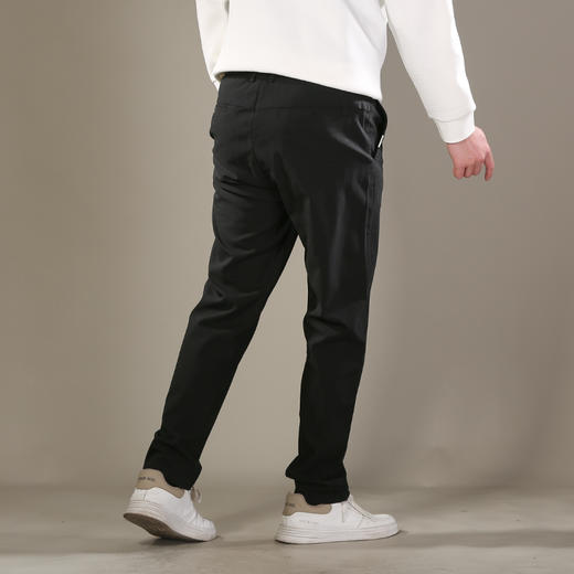 DRONKOO 2026 松紧腰右口袋织唛腰头贴布四面弹中厚休闲长裤 商品图3