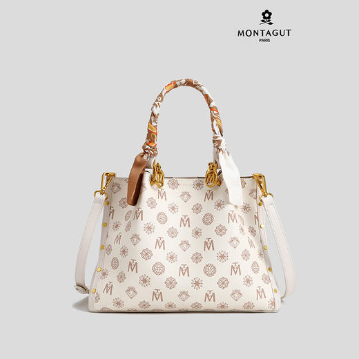 正品FRMontagut/梦特娇大容量丝巾包M2154-M2155（下单72小时内发货） 商品图2