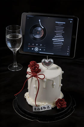 情人节蛋糕—玫瑰信笺