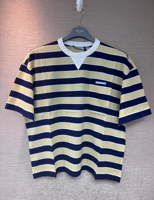 女款条纹短袖T恤ji020 商品图0