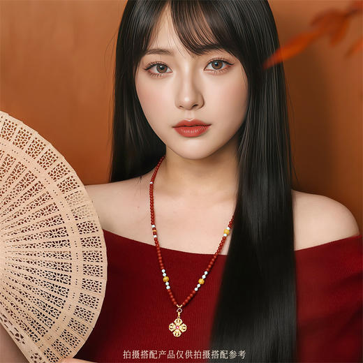 【新品首发】足金十字金刚杵挂坠吊坠 礼遇悦己女士礼物MEMORA诗普琳LP471101（线上专款） 商品图1