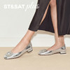 【小方镜系列】星期六26春新款优雅气质低跟单鞋SSE1111229 商品缩略图3