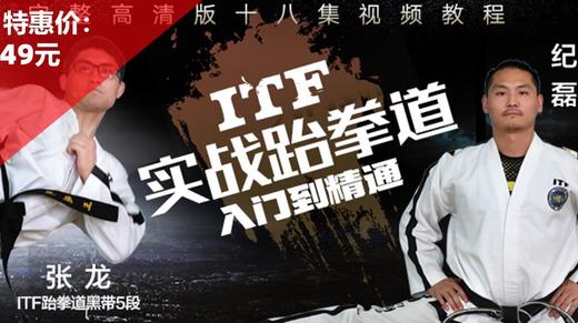 ITF实战跆拳道 入门到精通【在线观看，无需发货】 商品图0