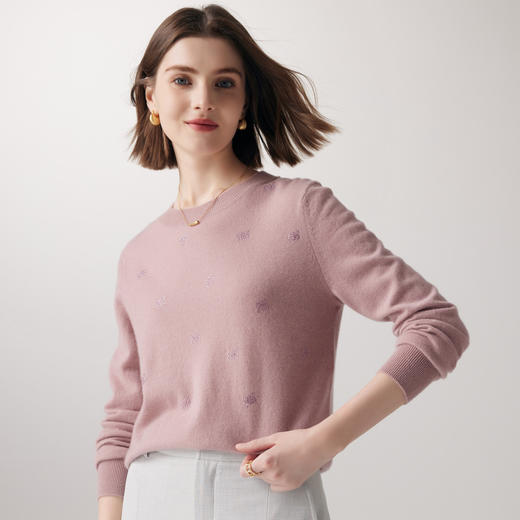 PALUOPO/PL圆领女衫ET23083R/约重120g帕罗 商品图6