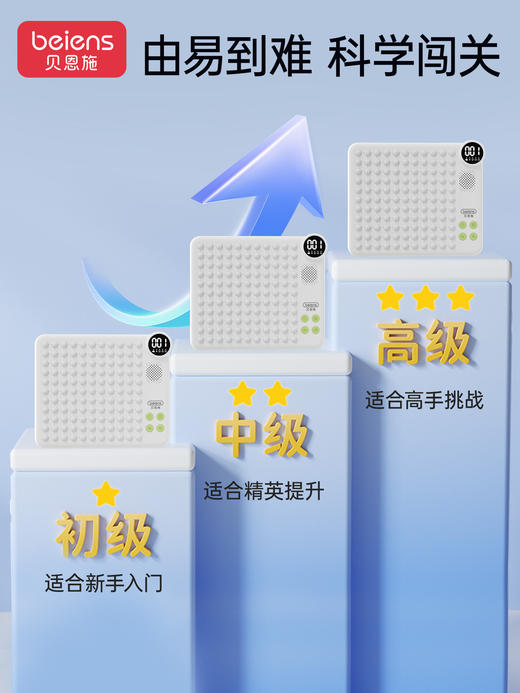 新款！【AI智能陪练 亲子互动】贝恩施智能棋盘多功能电子棋盘五子棋井字棋儿童礼物新年益智玩具 商品图4