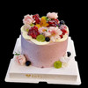 蓝莓奶油蛋糕（水果和鲜花随机搭配） 商品缩略图0