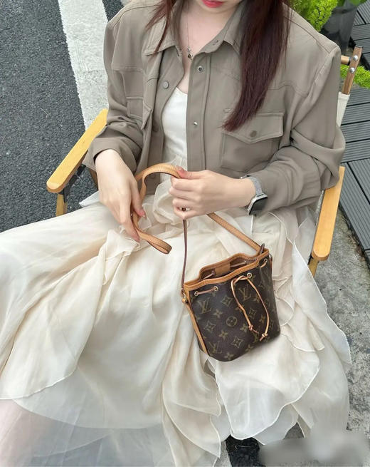 LV NOE 老花 nano 抽绳 水桶 商品图2