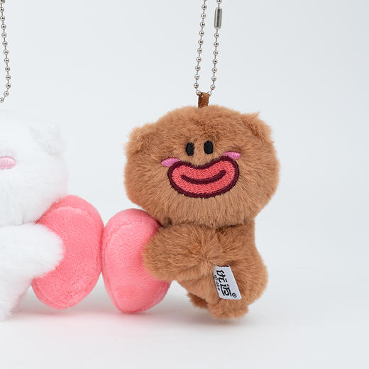 巴熊与白熊爱心磁吸钥匙扣-纪念日百货门店同款169696429 商品图4