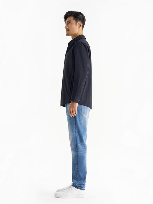 【风尚11】2026年春季轻薄衬衫夹克拒水抗皱防晒外套261F1J540N【SHANG】 商品图6