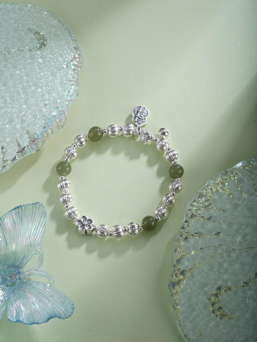 子佩集【福禄芳华】银S925手串手链【TSB0001-57】青玉葫芦手链2602 商品图4