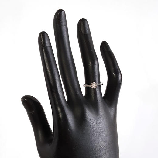 DRAU750白金时尚设计款0.18克拉钻石戒指9号（戒圈可改）030226NJT05 商品图8