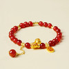 【马上鸿运·红玛瑙手串】敦煌天然红玛瑙圆珠单圈手串女款马年本命年手链中国风 商品缩略图5