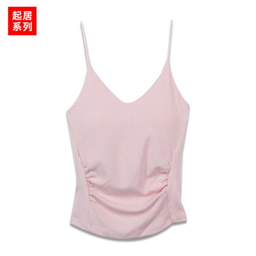 女款褶皱收腰吊带背心-纪念日百货门店同款168844223 商品图4
