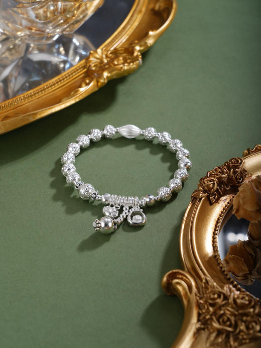 子佩集【幸福年年】银S925手串手链【TSB0001-59】切面珠手链福袋2602 商品图4