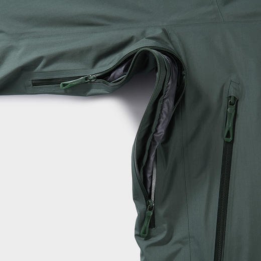 KAILAS凯乐石 博格达PLUS冲锋衣FLT防风防水保暖户外徒步滑雪棉服KG2441118 商品图4