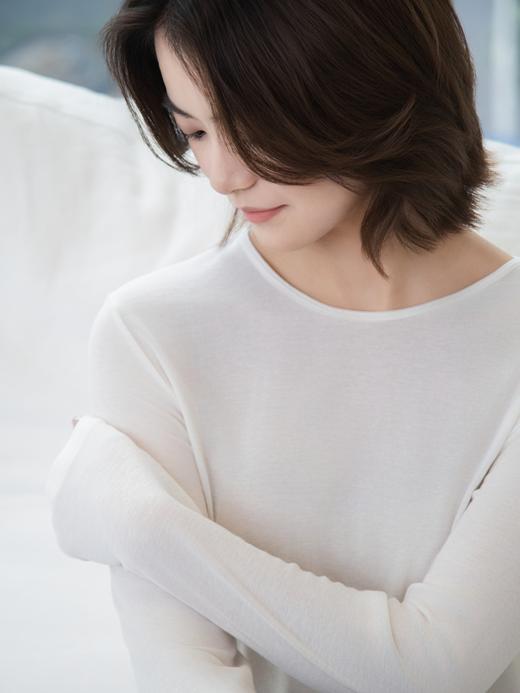 轻柔舒适裸感 天丝羊毛T恤FCG1TEE076 商品图7