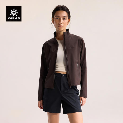 KAILAS凯乐石 女款M8立领软壳外套 KG2619207 商品图0