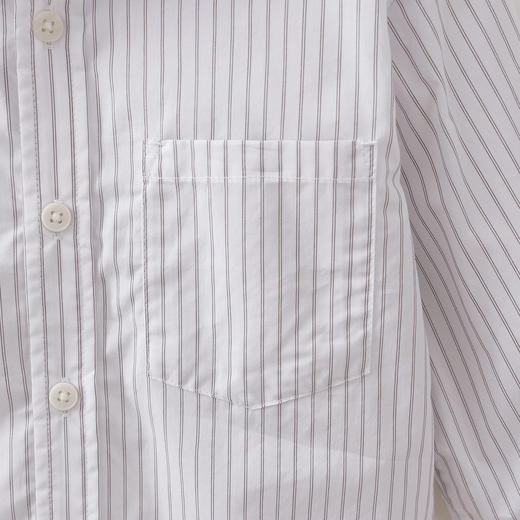 马克珍妮时尚条纹男童纯棉衬衫2026年春装新款560219 商品图3