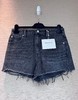 女款字母牛仔短裤he002 商品缩略图0