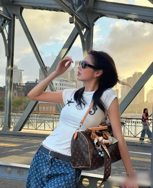 Lv sp35 老花 肩带款 商品图3