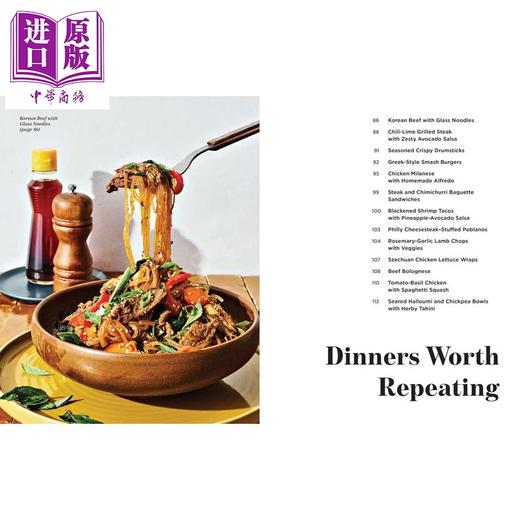 【中商原版】高蛋白餐盘 100道令人满意的日常食谱 The High-Protein Plate 英文原版 Rachael Devaux 商品图2