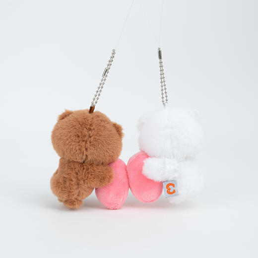 巴熊与白熊爱心磁吸钥匙扣-纪念日百货门店同款169696429 商品图2