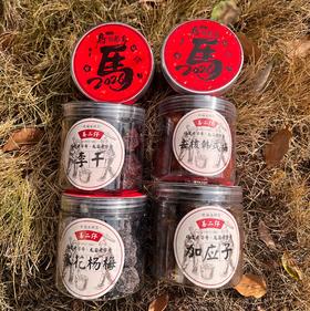 桂福泷老字号产品---善二仔系列【蜜饯】（李干，去核韩式梅、冰花杨梅、加应子）四选一