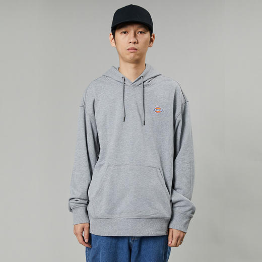 Dickieslogo贴布绣休闲连帽毛圈美式卫衣宽松 男女情侣连帽卫衣 DK013107 商品图7