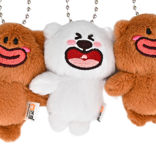 巴熊与白熊亲亲脸颊款钥匙扣-纪念日百货门店同款169696390 商品图3