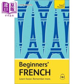 预售 【中商原版】Beginners French 法语入门 学得更快记得更牢 自学教材英文原版 Teach Yourself Beginners Language Learning
