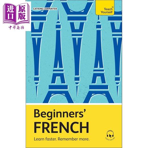 预售 【中商原版】Beginners French 法语入门 学得更快记得更牢 自学教材英文原版 Teach Yourself Beginners Language Learning 商品图0