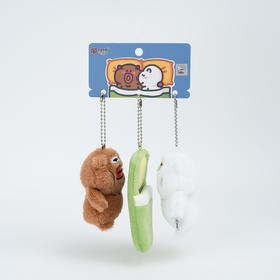 巴熊与白熊熬夜款钥匙扣-纪念日百货门店同款169696411