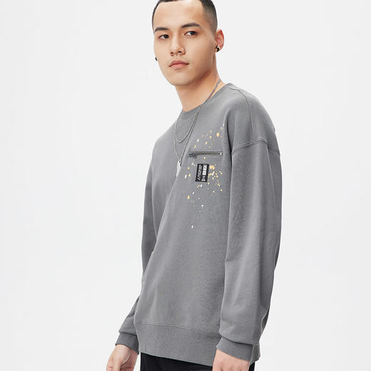 Dickies卫衣男  宽松百搭男女同款情侣休闲舒适圆领上衣11053 商品图3