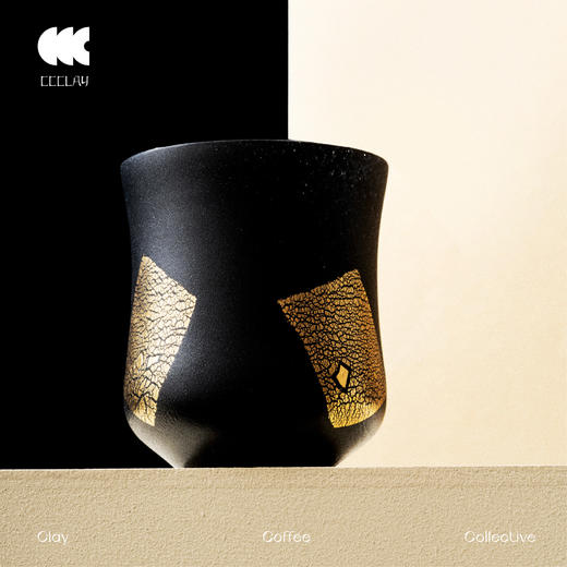 CCCLAY 限定系列|  金箔玻璃杯 CCC咖啡杯 王沁合作款 商品图2